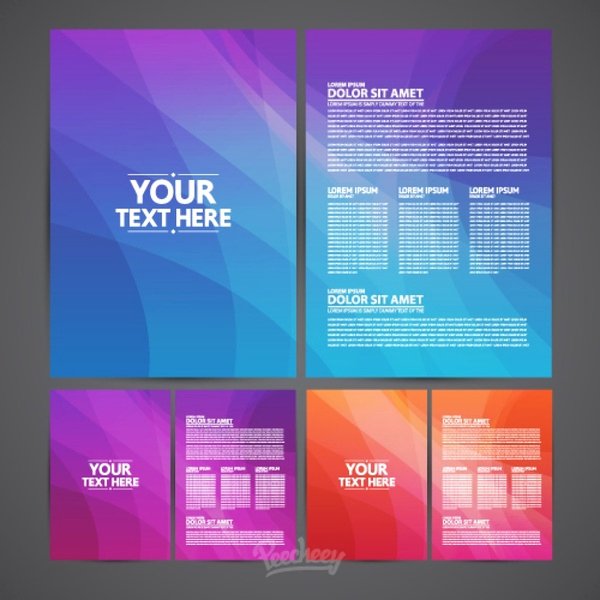 Adobe Illustrator Brochure Template Inspirational Brochures Template Free Vector In Adobe Illustrator Ai