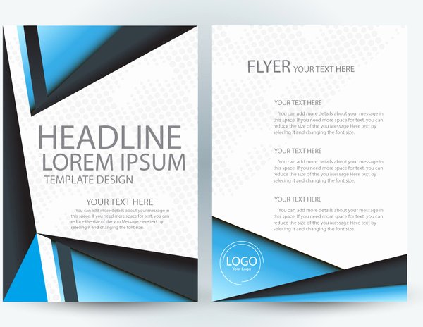 Adobe Illustrator Brochure Template Unique Adobe Illustrator Flyer Template Free Vector