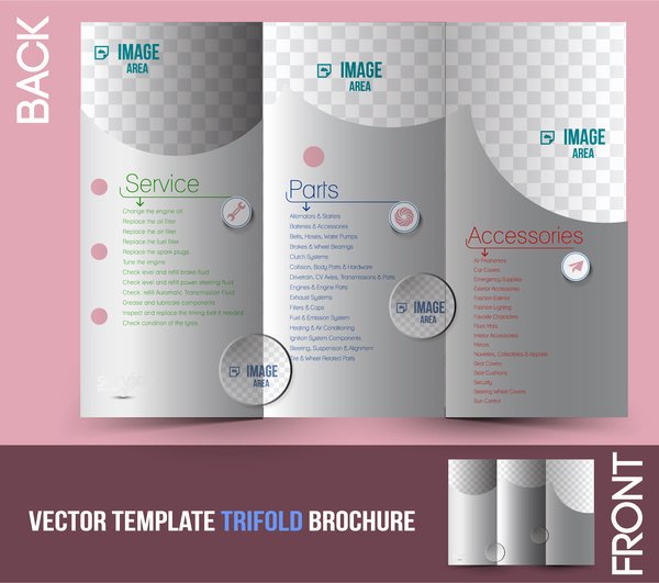 Adobe Illustrator Brochure Template Unique Trifold Brochure Template Free Vector In Adobe Illustrator