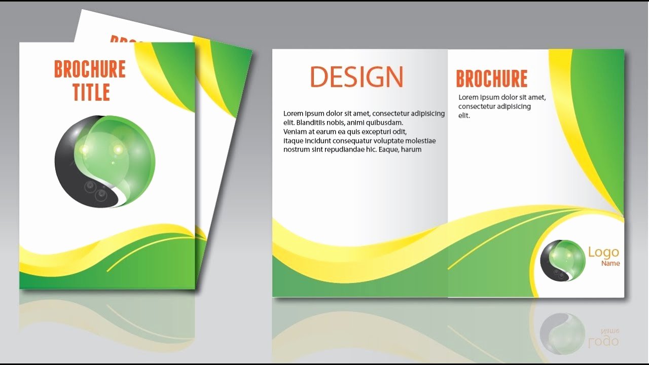 Adobe Illustrator Brochure Templates Inspirational Adobe Illustrator Brochure Design How to Create Simple