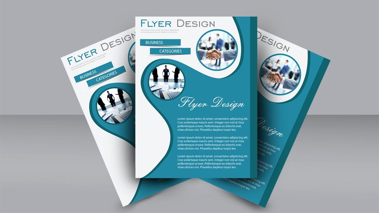 Adobe Illustrator Brochure Templates Inspirational Easy Flyer Design Tutorial Adobe Illustrator