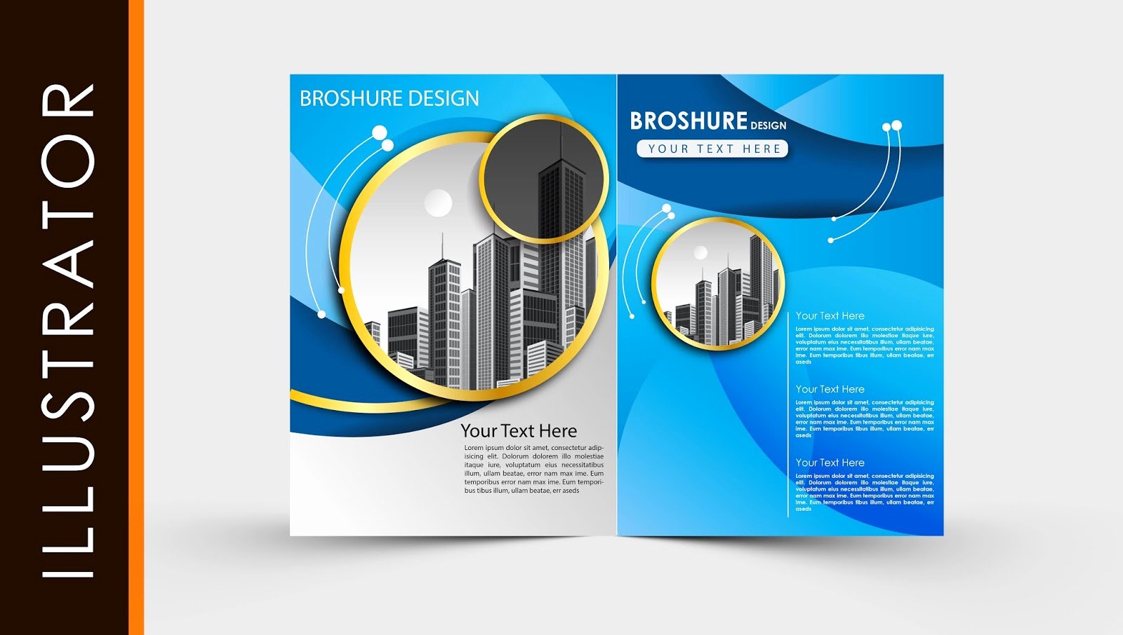 Adobe Illustrator Poster Template Best Of Free Download Adobe Illustrator Template Brochure Two Fold