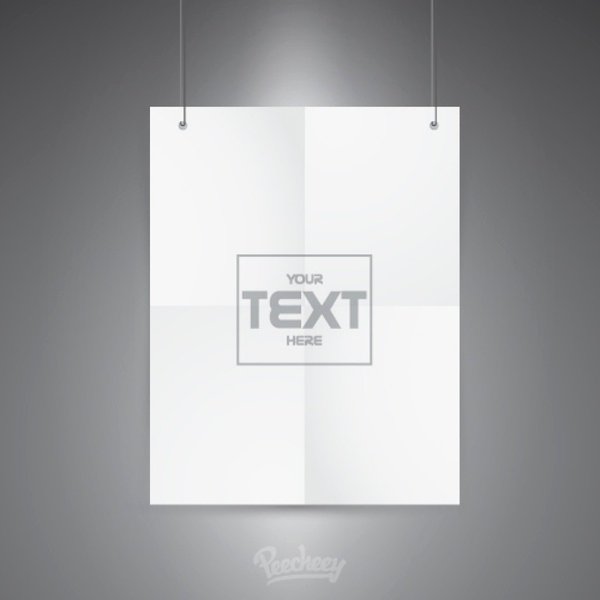 Adobe Illustrator Poster Template Elegant Blank Poster Template Free Vector In Adobe Illustrator Ai