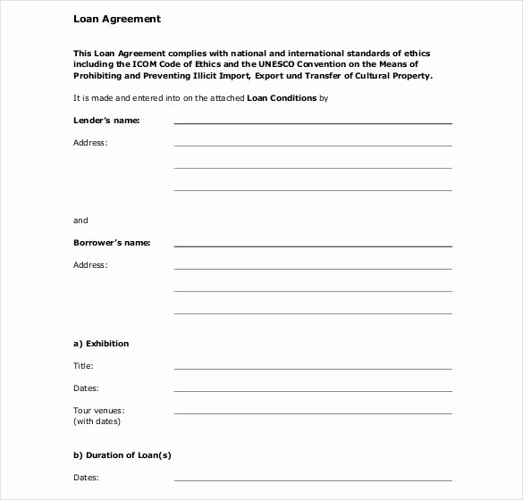 Advance Payment Agreement Letter Elegant 30 Loan Contract Templates – Pages Word Docs