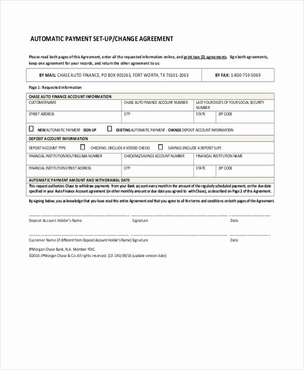 Advance Payment Agreement Letter Fresh How to Make A Car Loan Agreement form