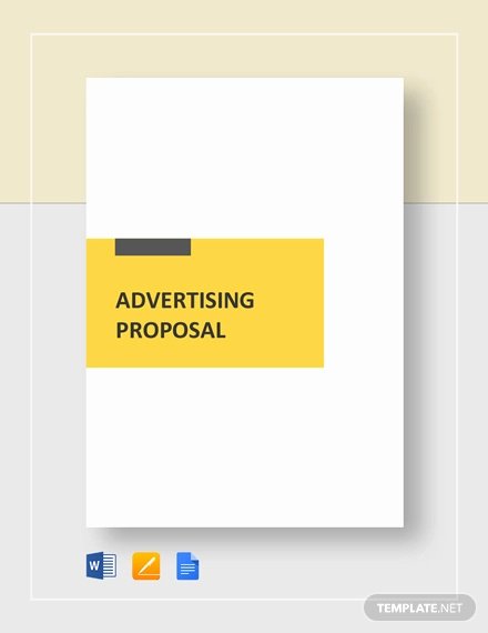 Advertisement Template Google Docs Beautiful 17 Advertising Proposal Templates Word Pdf Pages