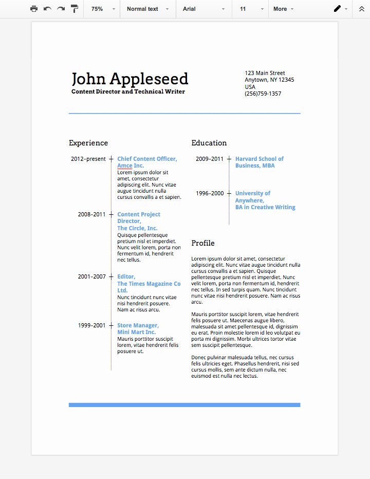 Advertisement Template Google Docs Best Of How to Make A Professional Resume In Google Docs