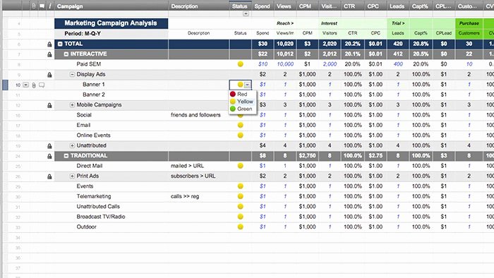 Advertising Campaign Template Luxury Smartsheet