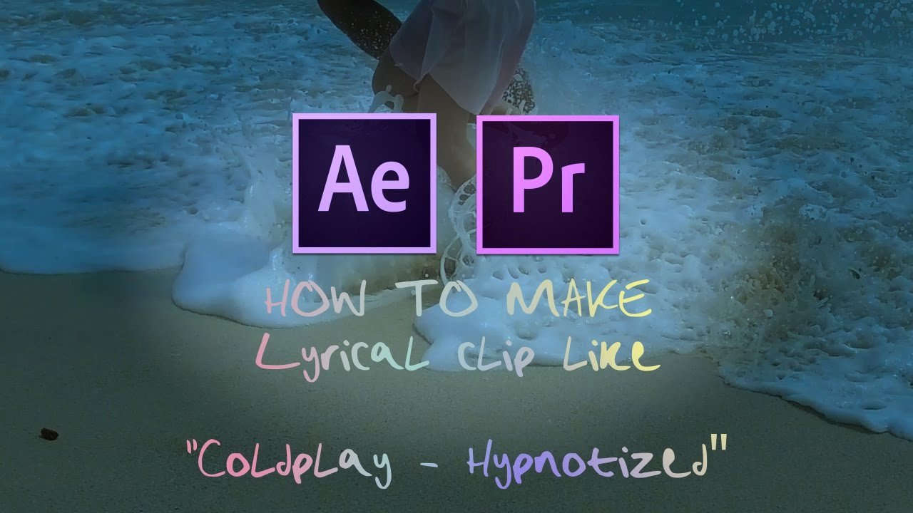 After Effects Lyric Video Inspirational after Effects Tutorial