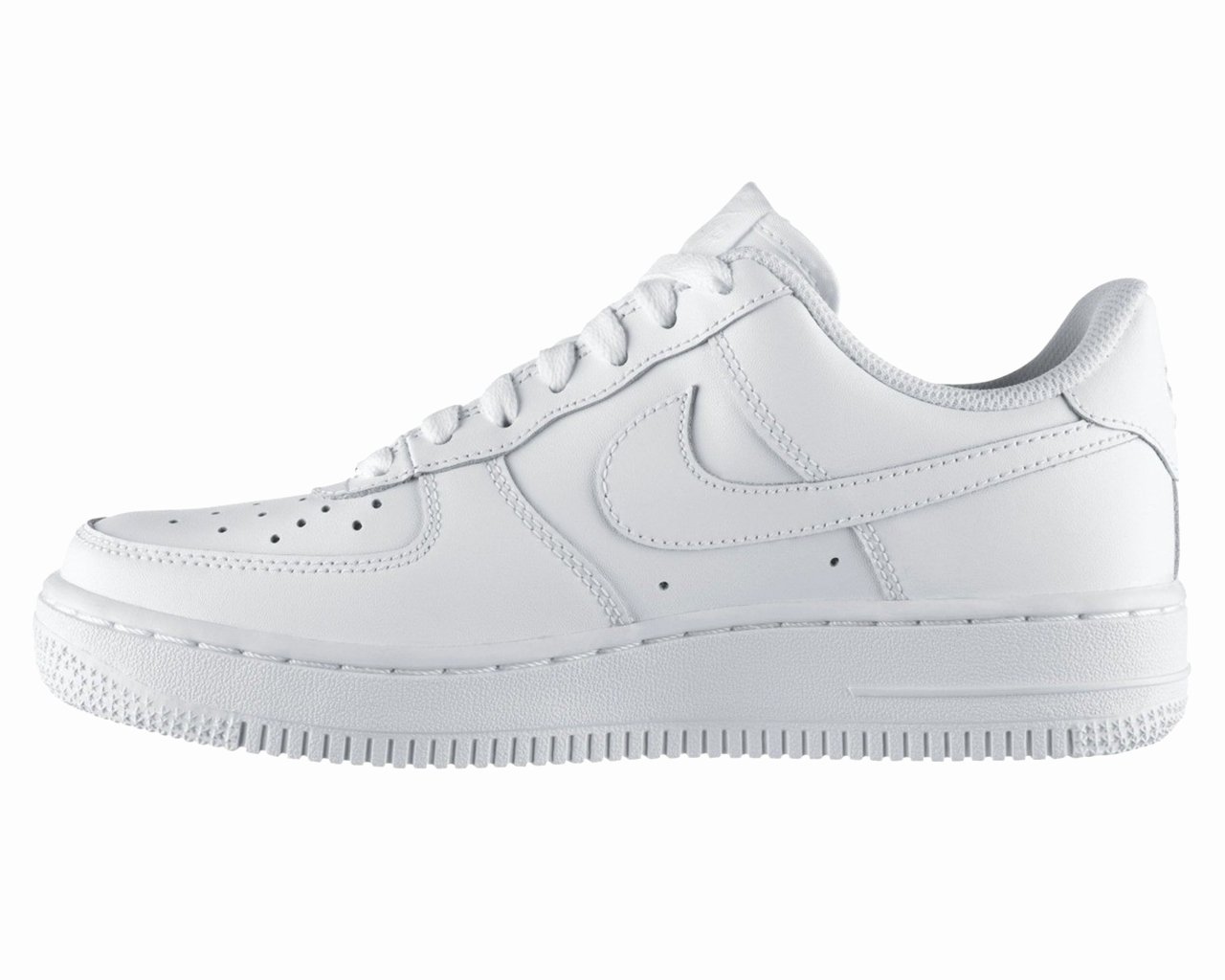 Air force Lost Receipt form New Boys Girls Nike Air force 1 Gs 117 White Leather