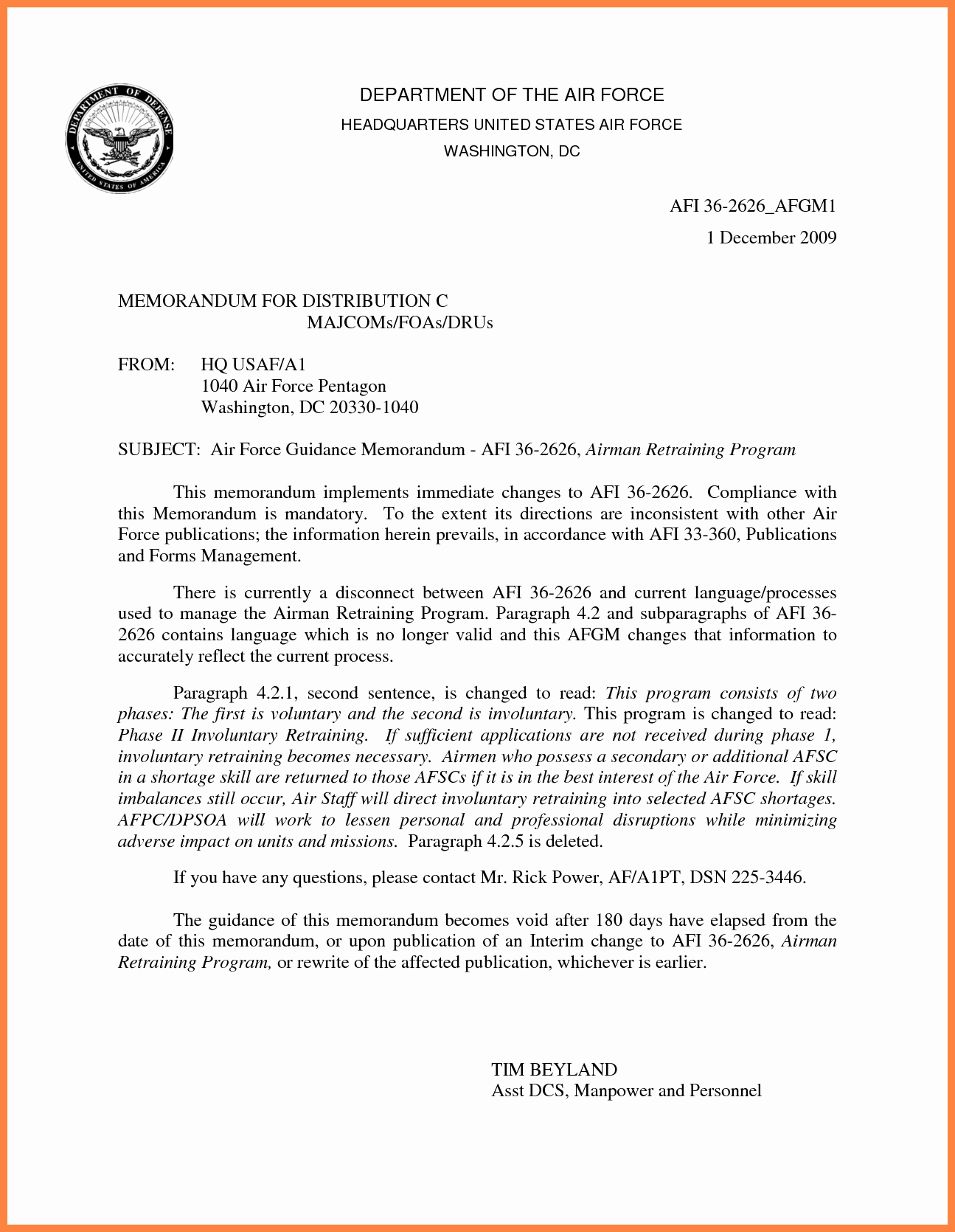 Air force Memorandum Template Unique 10 Air force Letterhead Template