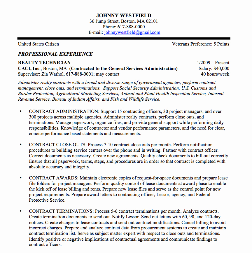 Air force Position Paper Template Unique Federal Resume Sample and format the Resume Place