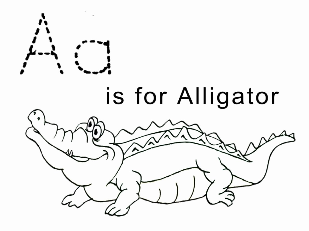 Alligator Template Printable Inspirational Baby Alligator Coloring Pages Easy Grig3