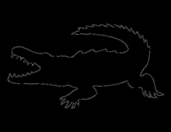 Alligator Template Printable Unique Printable Crocodile Template