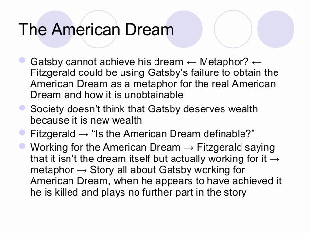 American Dream Essay Titles Luxury Corruption Of the American Dream In the Great Gatsby