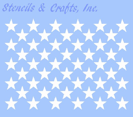 American Flag Star Stencil Printable Lovely 1 25 Star Stencil 50 Stars Celestial