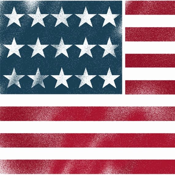 American Flag Star Stencil Printable Lovely American Flag Stencil Usa Flag Wall Art Star by Idealstencils