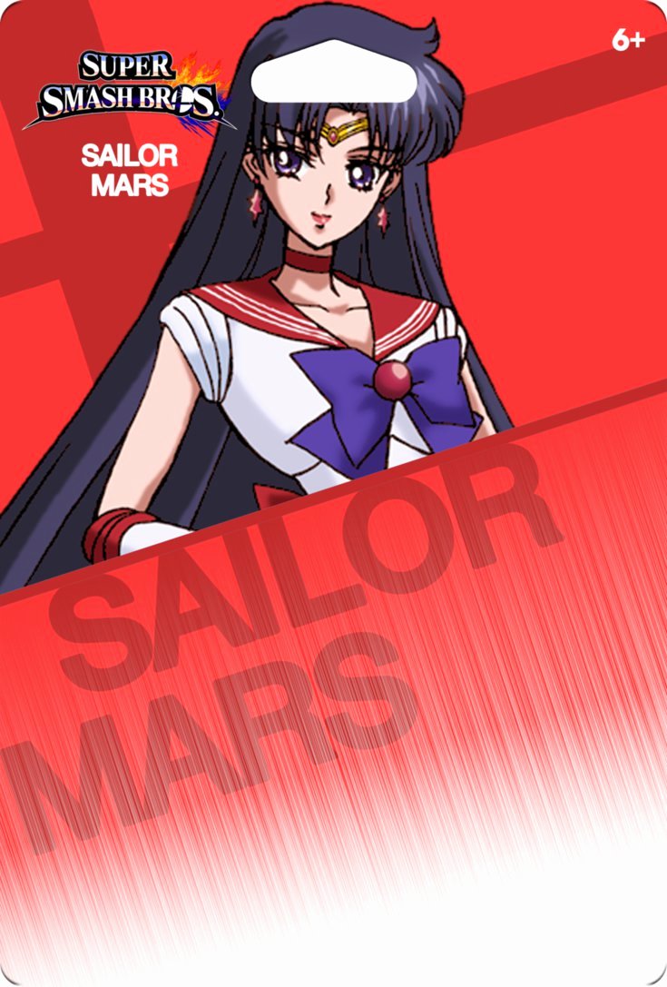 Amiibo Box Art Template Fresh Sailor Mars Amiibo Box by sonicpal On Deviantart