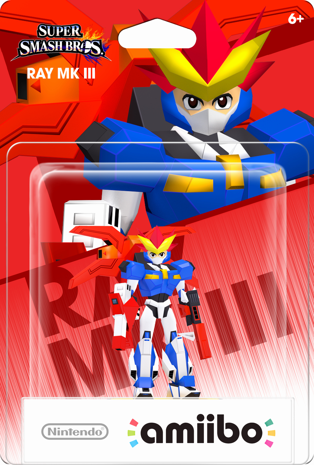 Amiibo Box Art Template Inspirational Smash Bros Amiibo Ray Mk Iii by toastypyre On Deviantart