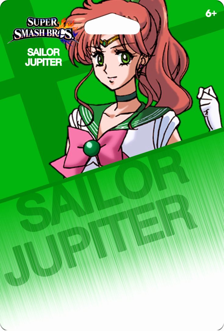 Amiibo Box Art Template Unique Sailor Jupiter Amiibo Box by sonicpal On Deviantart