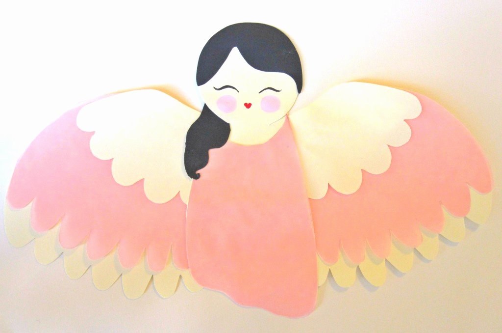 Angel Tree Template New Create A Paper Angel Tree topper