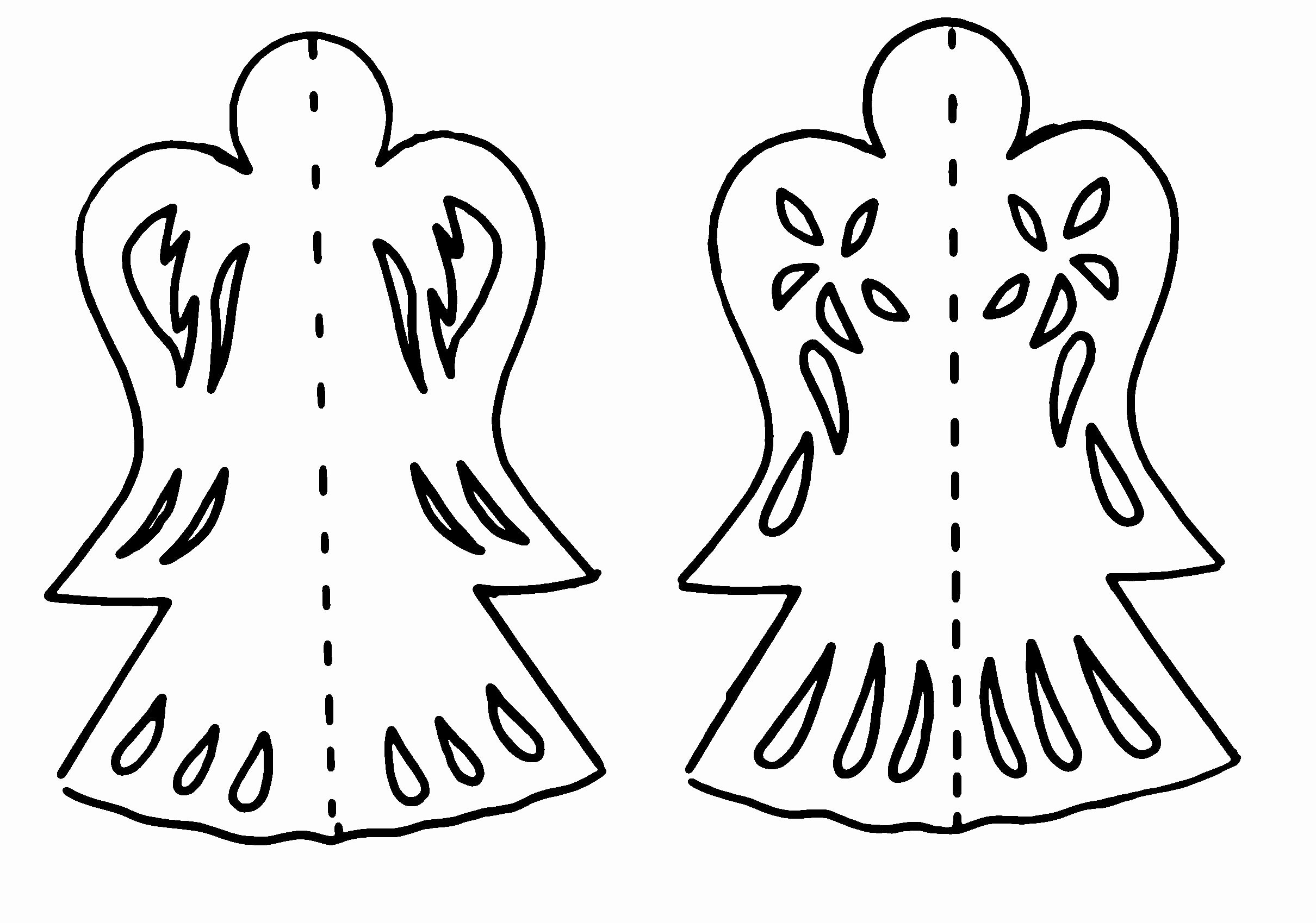 Angel Tree Template New Cute Tree Decorations with Templates