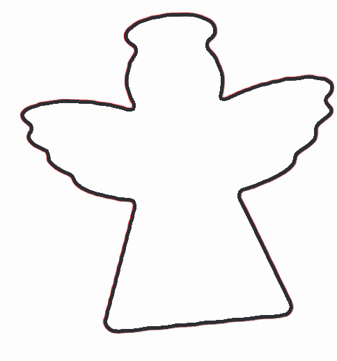 Angel Tree Template New Felt Christmas ornaments Diy Christmas Crafts Dot