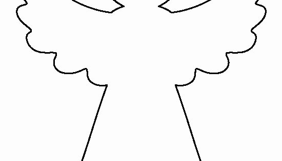 Angel Tree Template Unique Christmas Tree Angel Pattern Use the Printable Outline