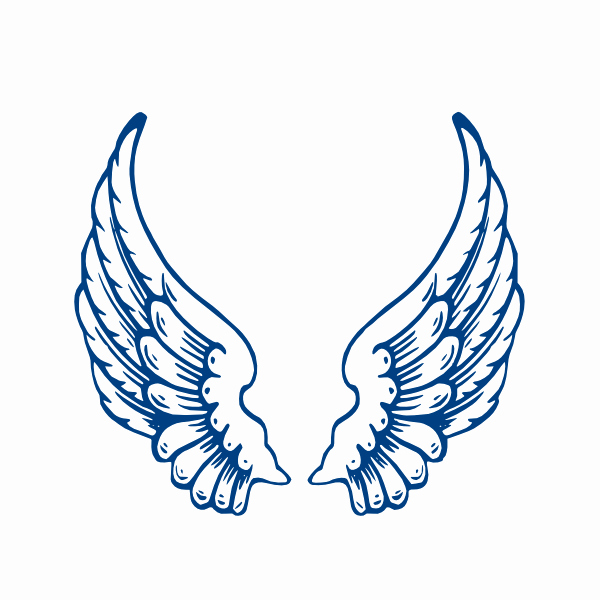 Angel Wing Templates Awesome Angelwings Clip Art at Clker Vector Clip Art