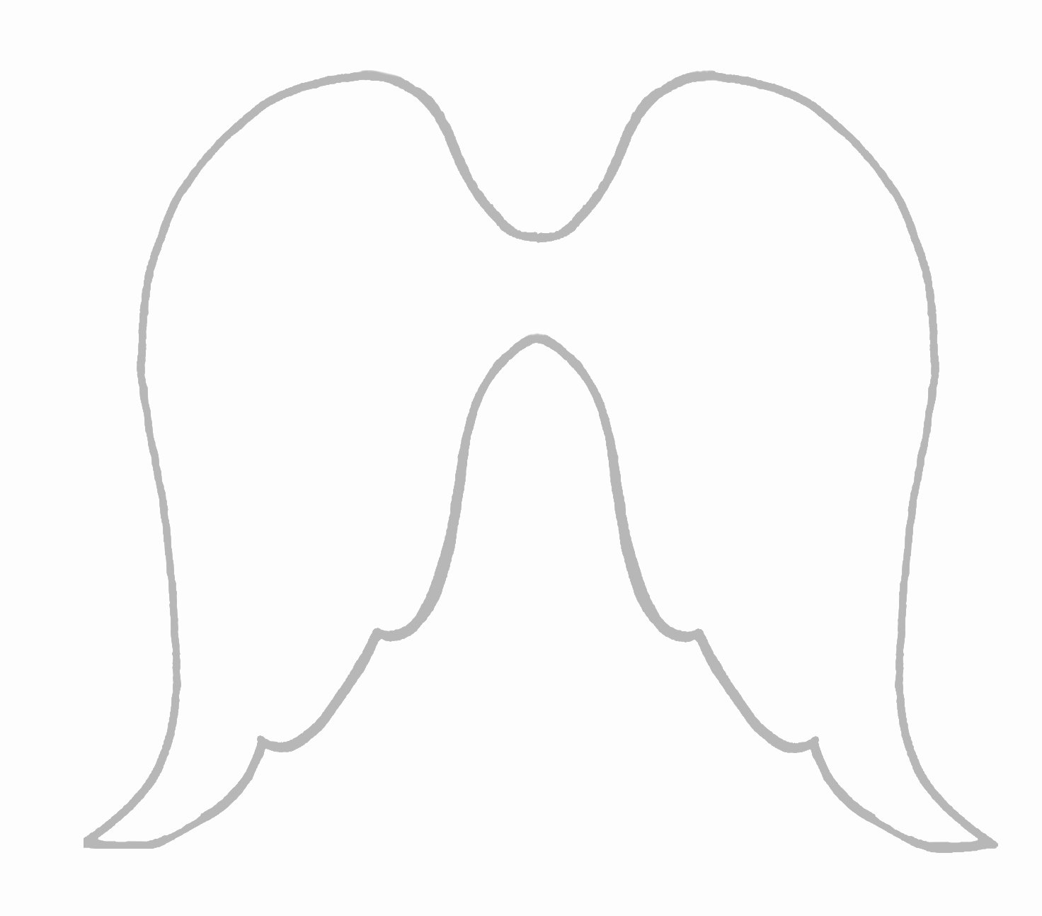 Angel Wing Templates Best Of Angel Wings Pattern …