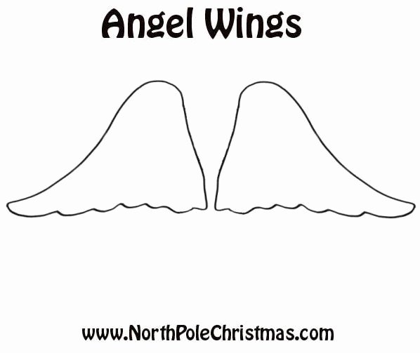 Angel Wing Templates Inspirational 17 Best Images About Angel Crafts On Pinterest