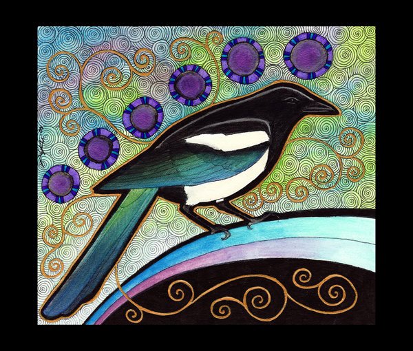 Animal Imagery In the Pearl New Black Billed Magpie as totem by Ravenari On Deviantart