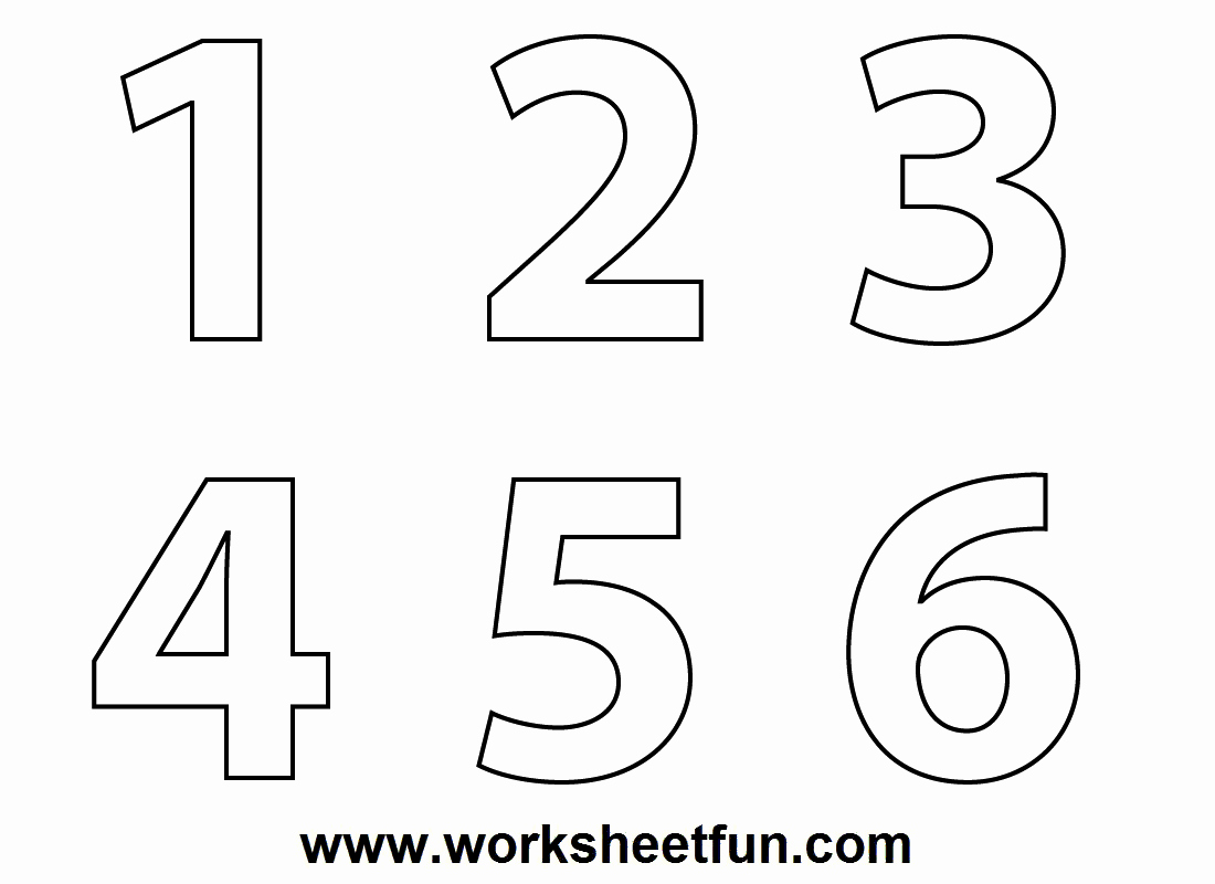Answer Sheet Template 1-100 Best Of Clipart Numbers 1 5 Clipground
