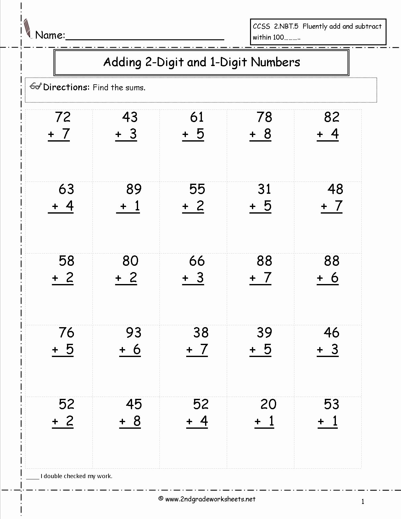 Answer Sheet Template 1-100 Inspirational 3 Digit Addition with Regrouping Worksheets Free the Best