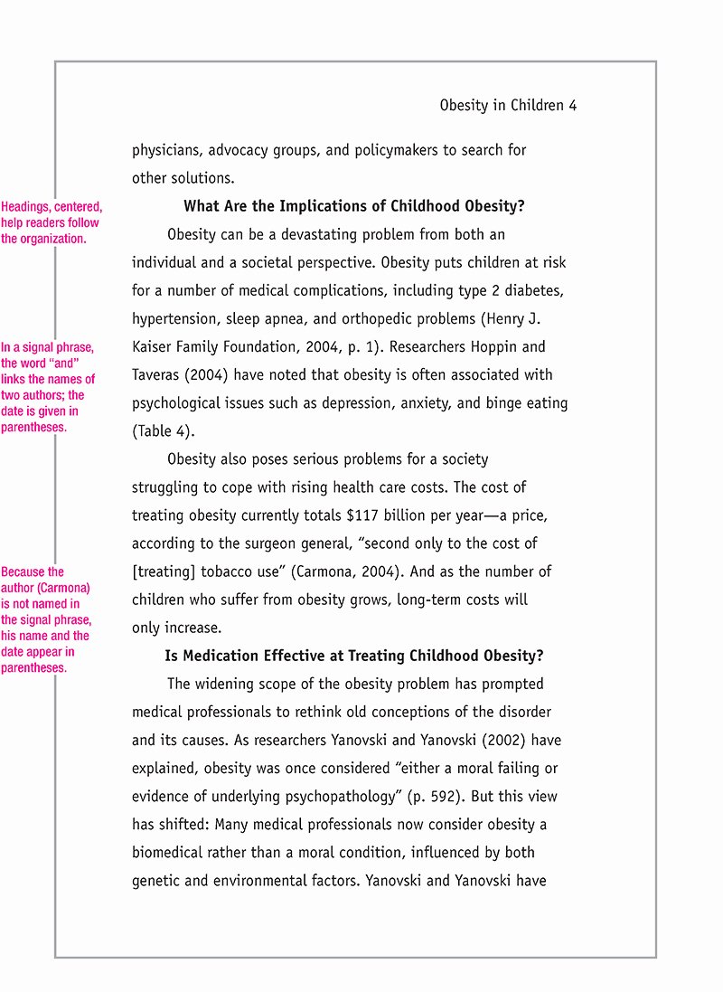 Apa Nursing Paper Examples Inspirational Apa Writing Style