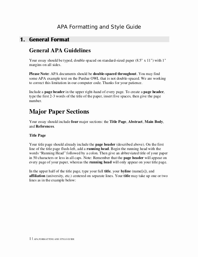 Apa Nursing Paper Examples Inspirational Best 25 Apa Title Page Example Ideas On Pinterest