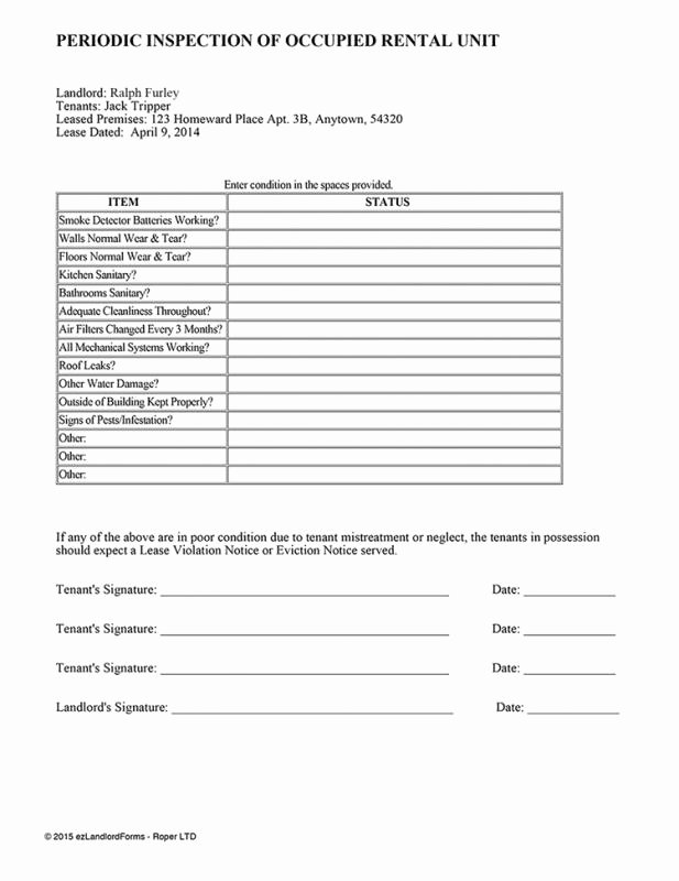 Apartment Maintenance Checklist Template Beautiful Apartment Maintenance Checklist Template