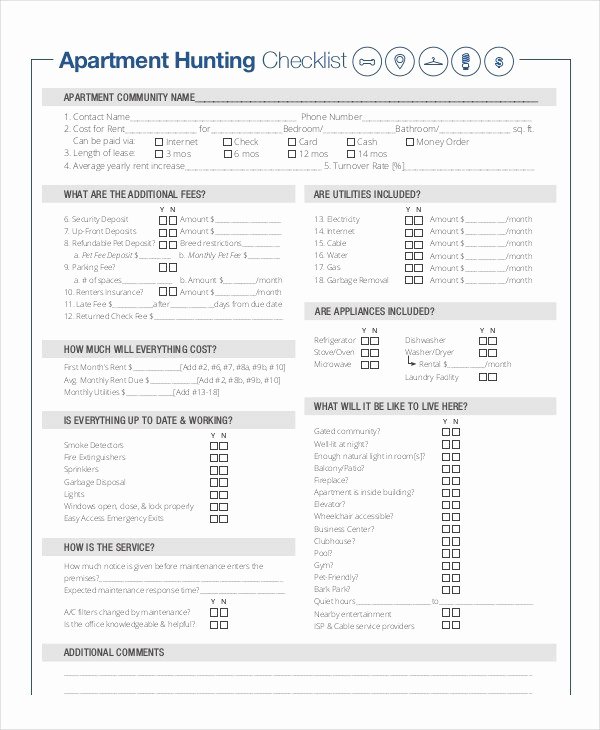 Apartment Maintenance Checklist Template Inspirational Apartment Preventive Maintenance Checklist Nice Apartement