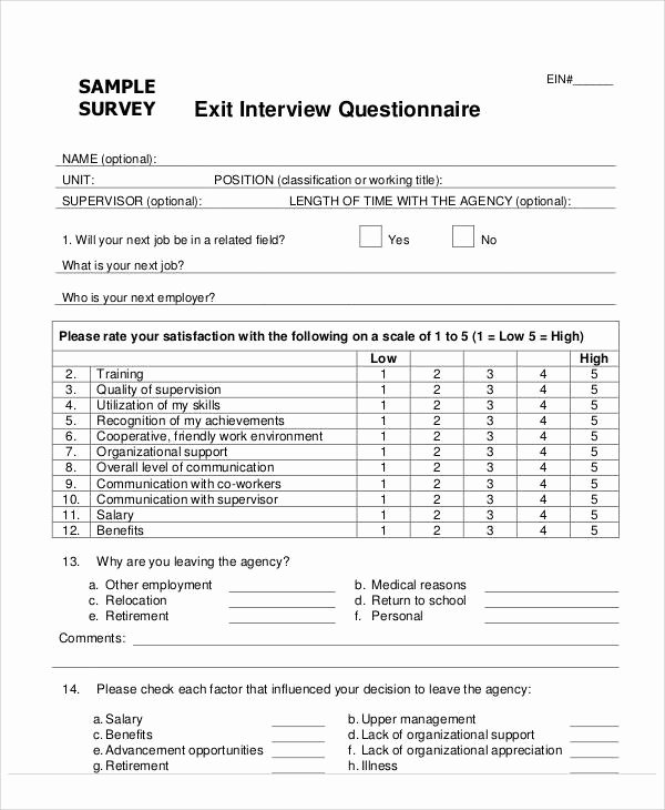 Apartment Market Survey form New 60 Sample Survey forms Word Pdf