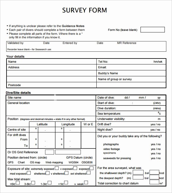 Apartment Market Survey Template Beautiful Sample Blank Survey 6 Documents In Pdf Word