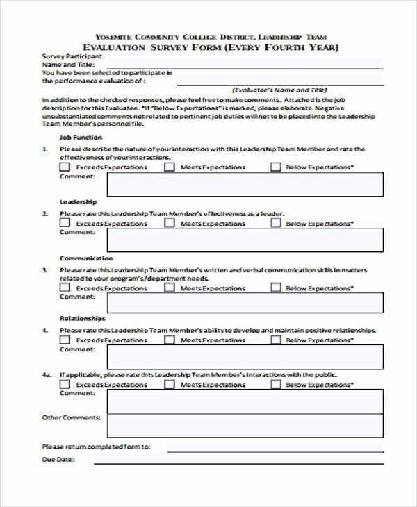Apartment Market Survey Template New 45 Examples Of Survey forms