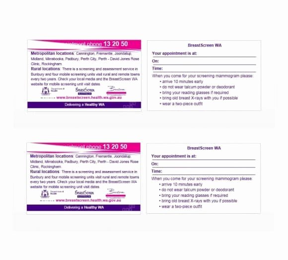 Appointment Reminder Template Word Lovely 40 Appointment Cards Templates &amp; Appointment Reminders