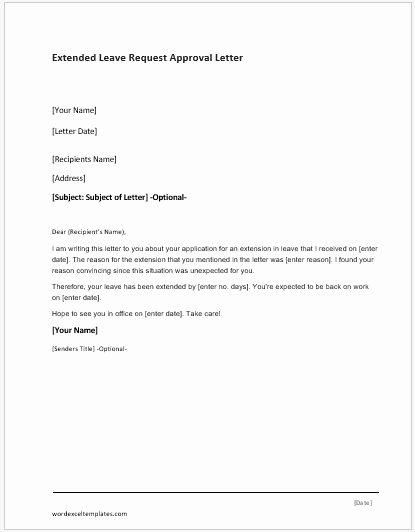 Approval Letter Example Beautiful Credit Approval Letter Template for Word