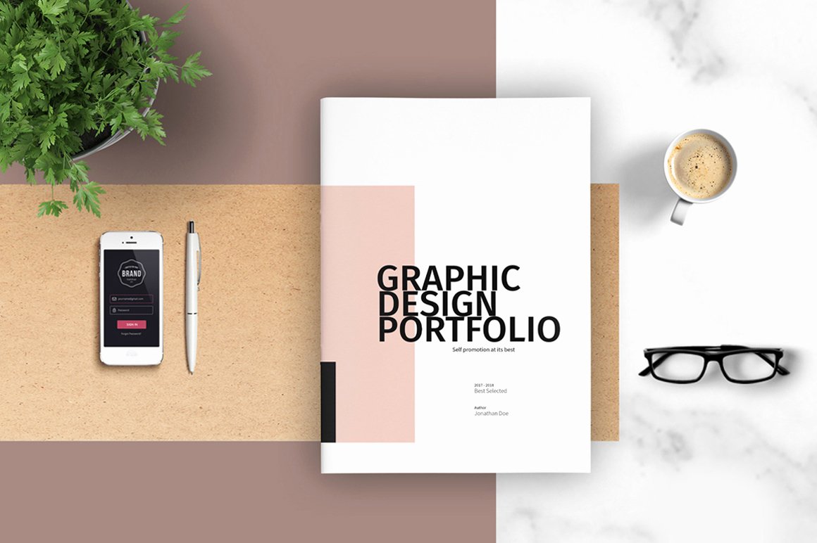 Architecture Portfolio Design Templates Fresh Graphic Design Portfolio Template