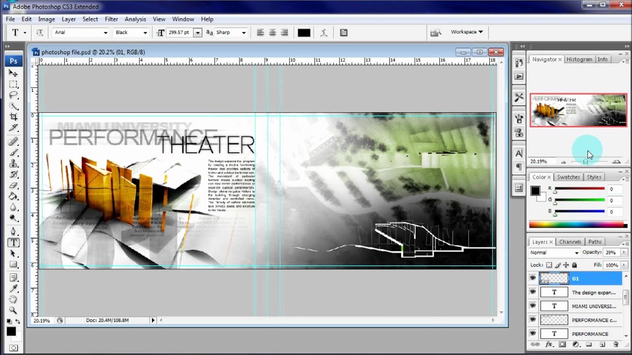 Architecture Portfolio Template Indesign Elegant Architecture Portfolio Tutorial Adding Text