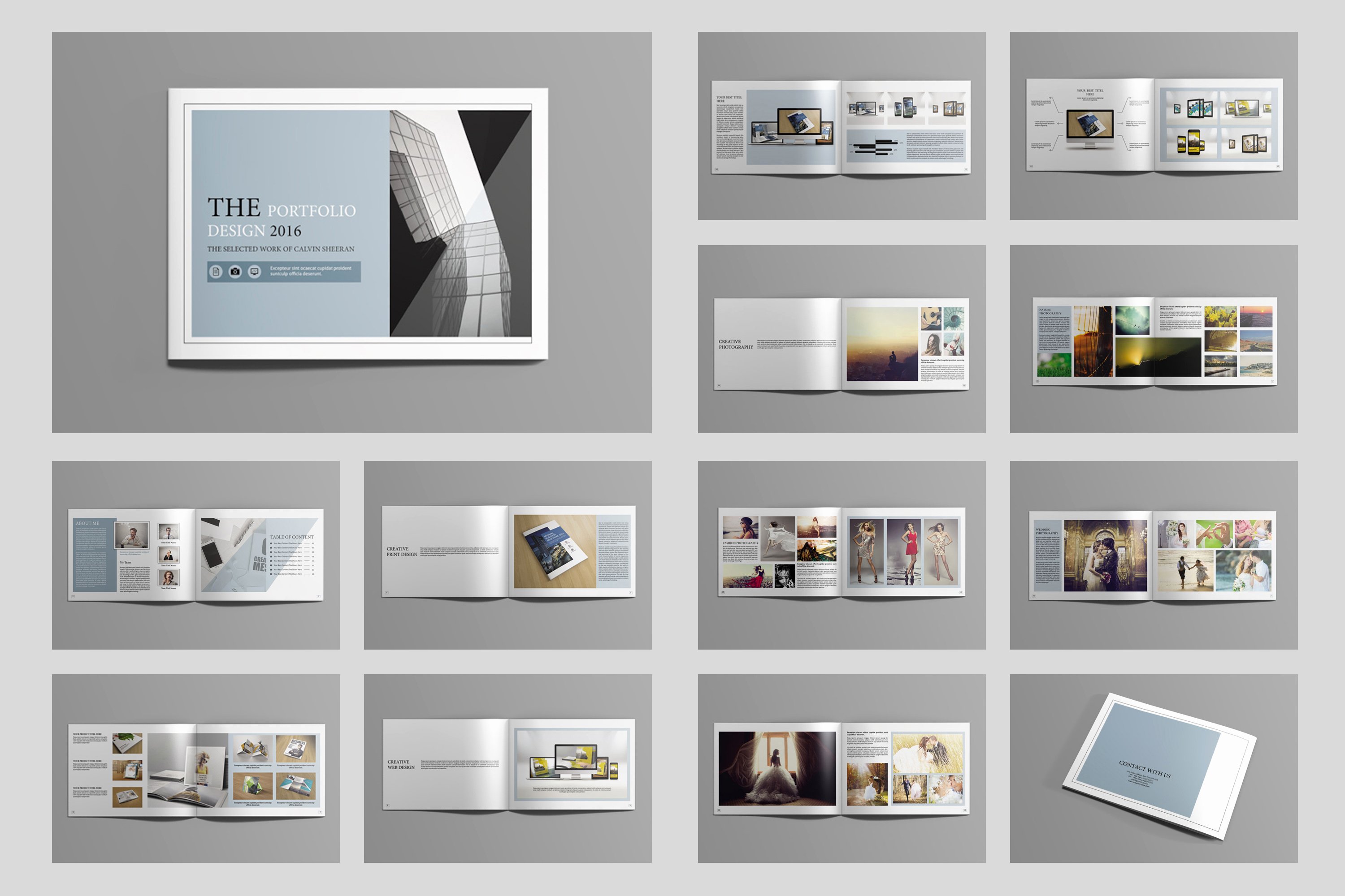 Architecture Portfolio Template Indesign Fresh Indesign Portfolio Brochure V419 Brochure Templates On