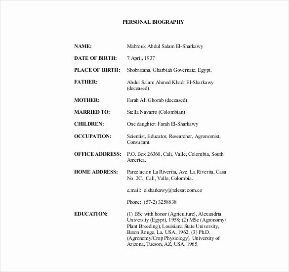 Army Board Biography Example army-board-biography-example