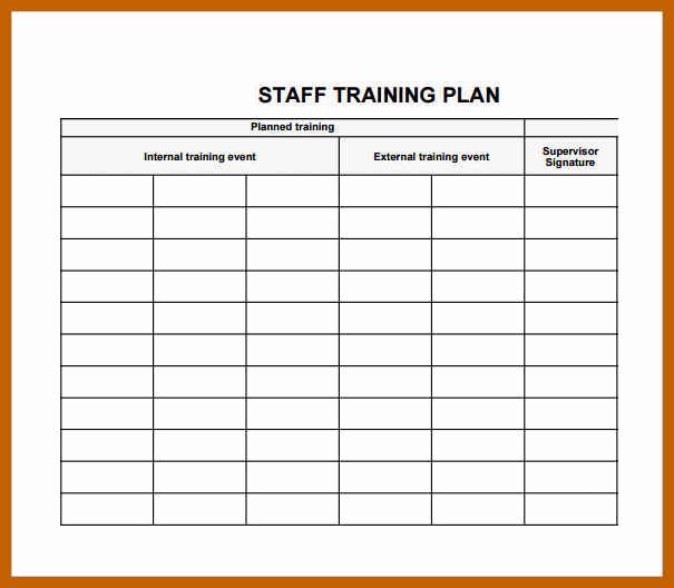 Army Training Schedule Template Awesome 12 13 Training Plan Template