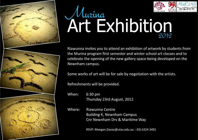 Art Show Invitation Template Unique Murina Art Exhibition 2012 events