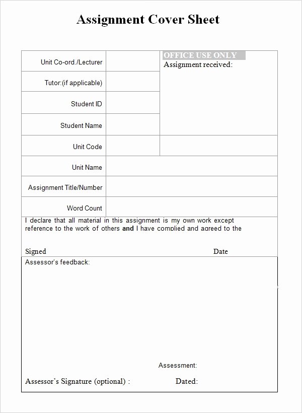 Assignment Sheet Template Best Of the Debate Over Cover Sheet for assignment why is Eating